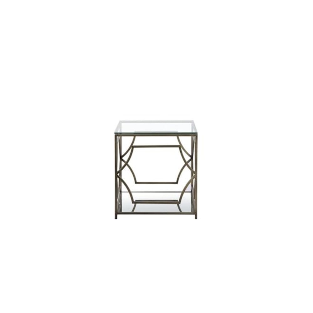 Z-Edward Square Side Table Brass. Picture 2