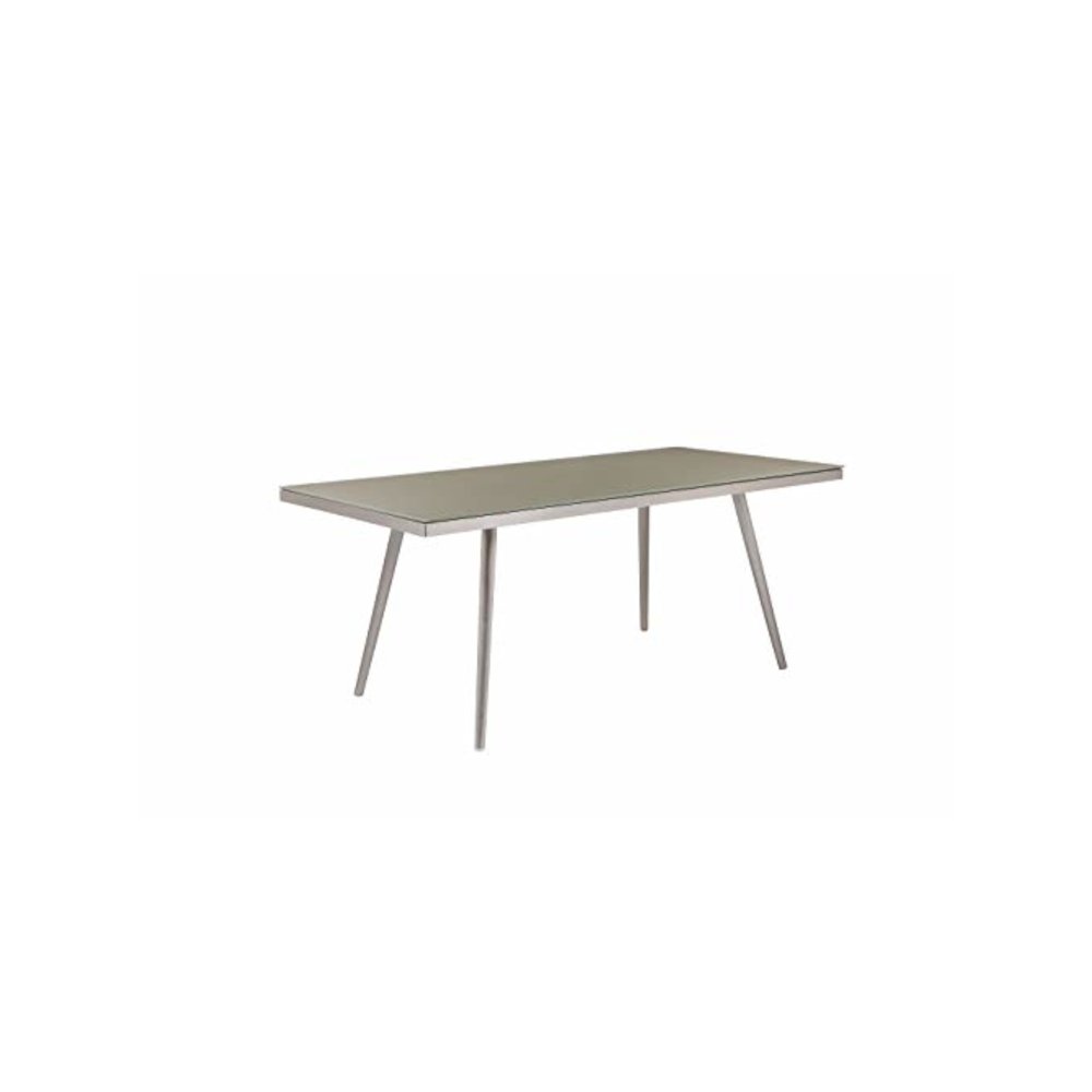 Chelsea 7 Piece Dining Set Slate In Aluminum, Rope. Picture 13
