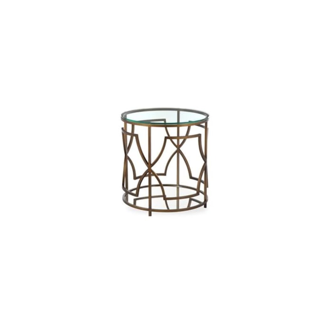 Z-Edward Round Side Table Brass. Picture 3
