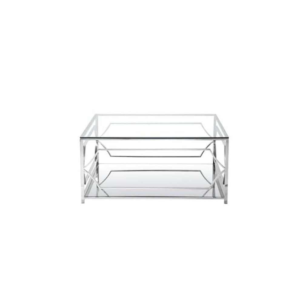 Z-Edward Square Coffee Table Steel. Picture 3