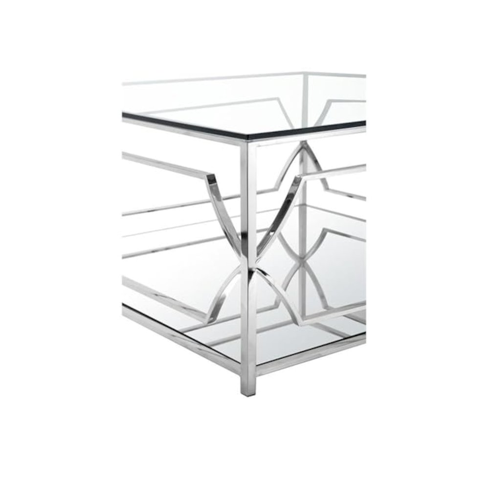 Z-Edward Square Coffee Table Steel. Picture 4