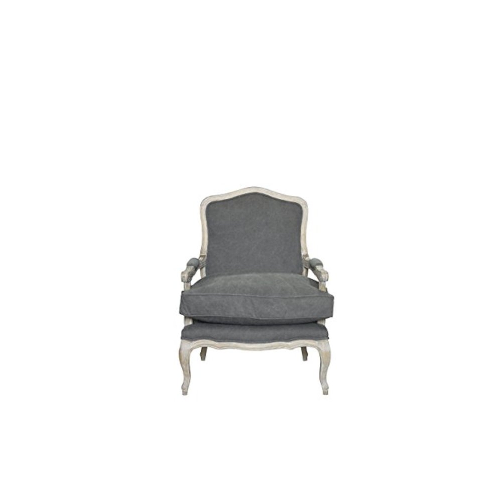Z-Rodney Chair Antique White And Frost Grey. Picture 3