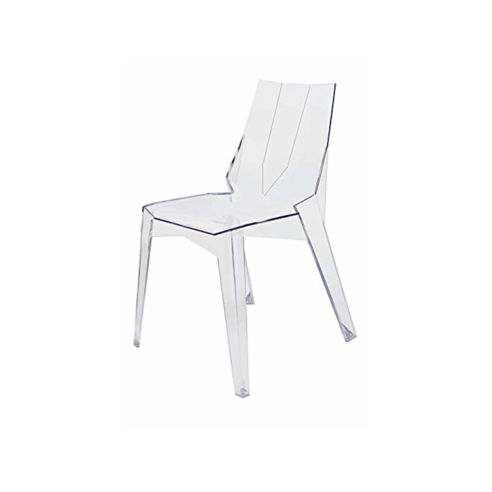Arrow Dining Chair Side Clear- Set Of 4. Picture 2