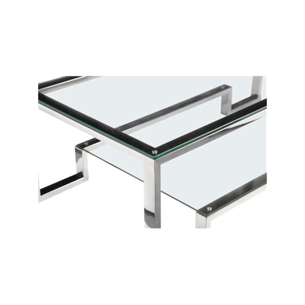 Z-Laurence Long Coffee Table Steel. Picture 4