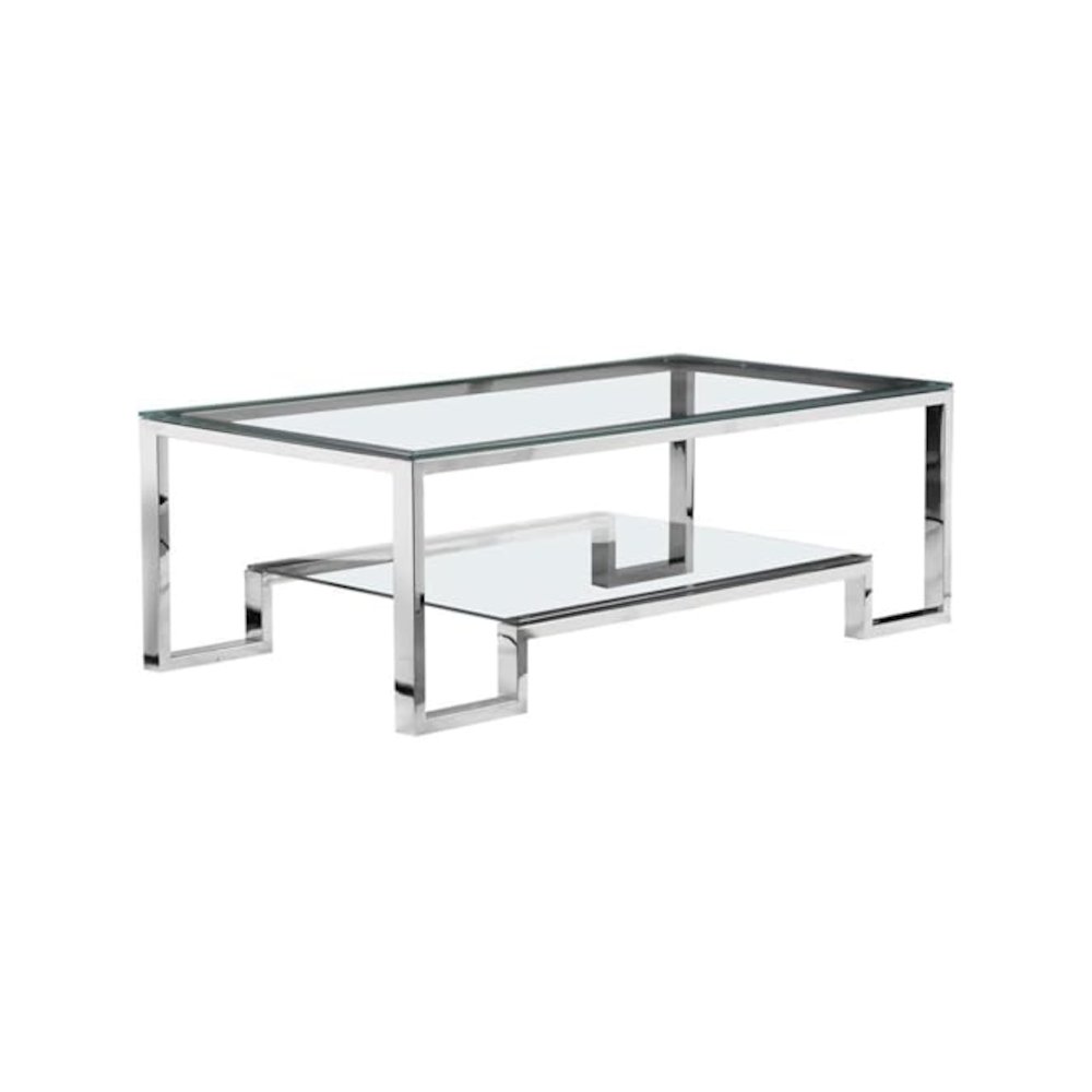 Z-Laurence Long Coffee Table Steel. Picture 1