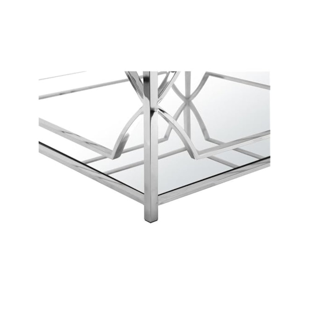 Z-Edward Square Coffee Table Steel. Picture 5