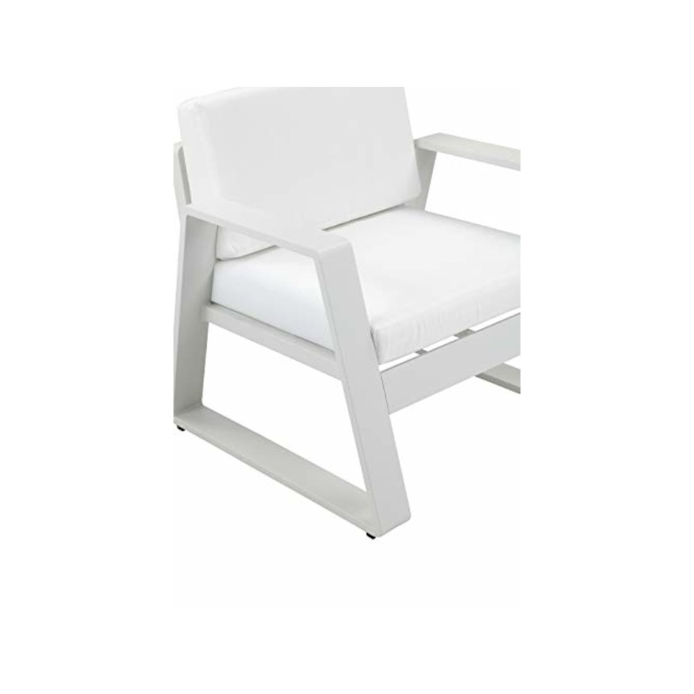 Air 4 Piece Set White In Aluminum. Picture 10