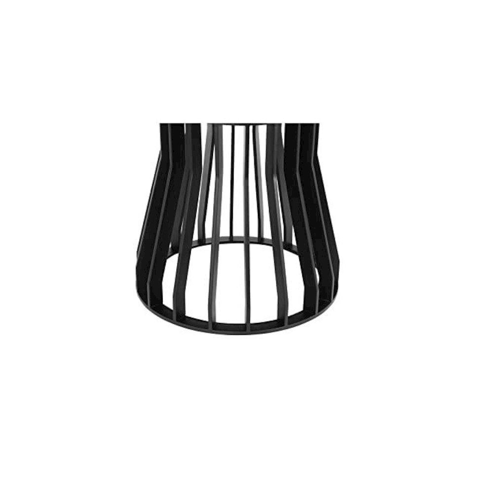Gina 47" Table Black/White Faux Marble. Picture 4