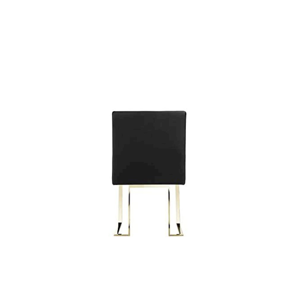 Gold Dexter Side Chair Black (Set Of 2). Picture 5