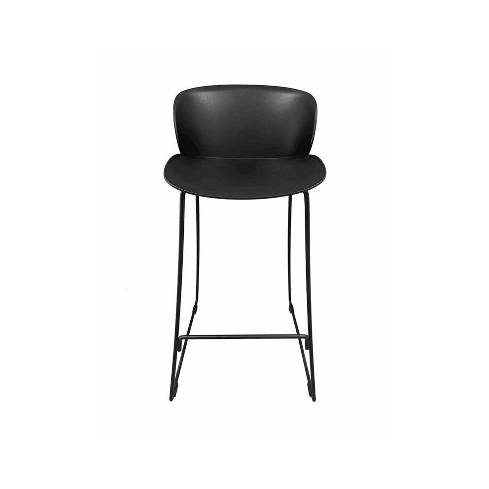 Cal Barstool Black (Set Of 2). Picture 2