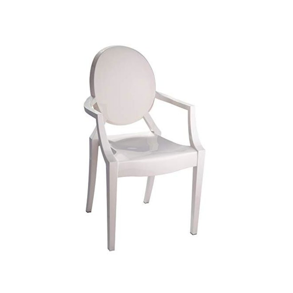 Bentley Arm Dining Chair White - Set Of 4. Picture 2