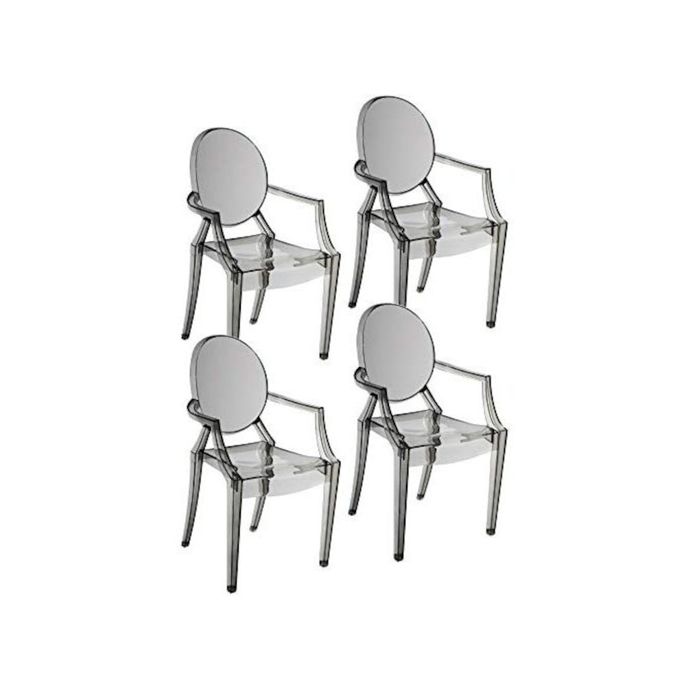 Bentley Arm Dining Chair Gray - Set Of 4. Picture 1