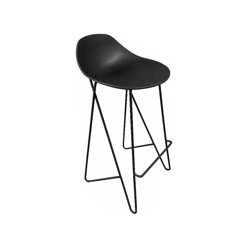 Albert Barstool Black (Set Of 2). Picture 1
