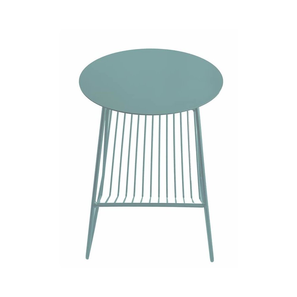 Gazette Magazine Table Green. Picture 2