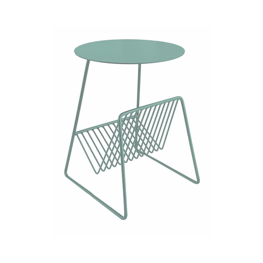 Gazette Magazine Table Green. Picture 3