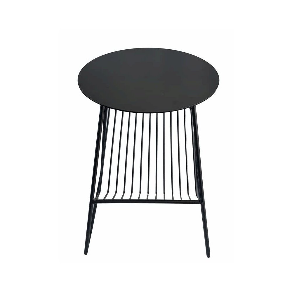 Gazette Magazine Table Black. Picture 4