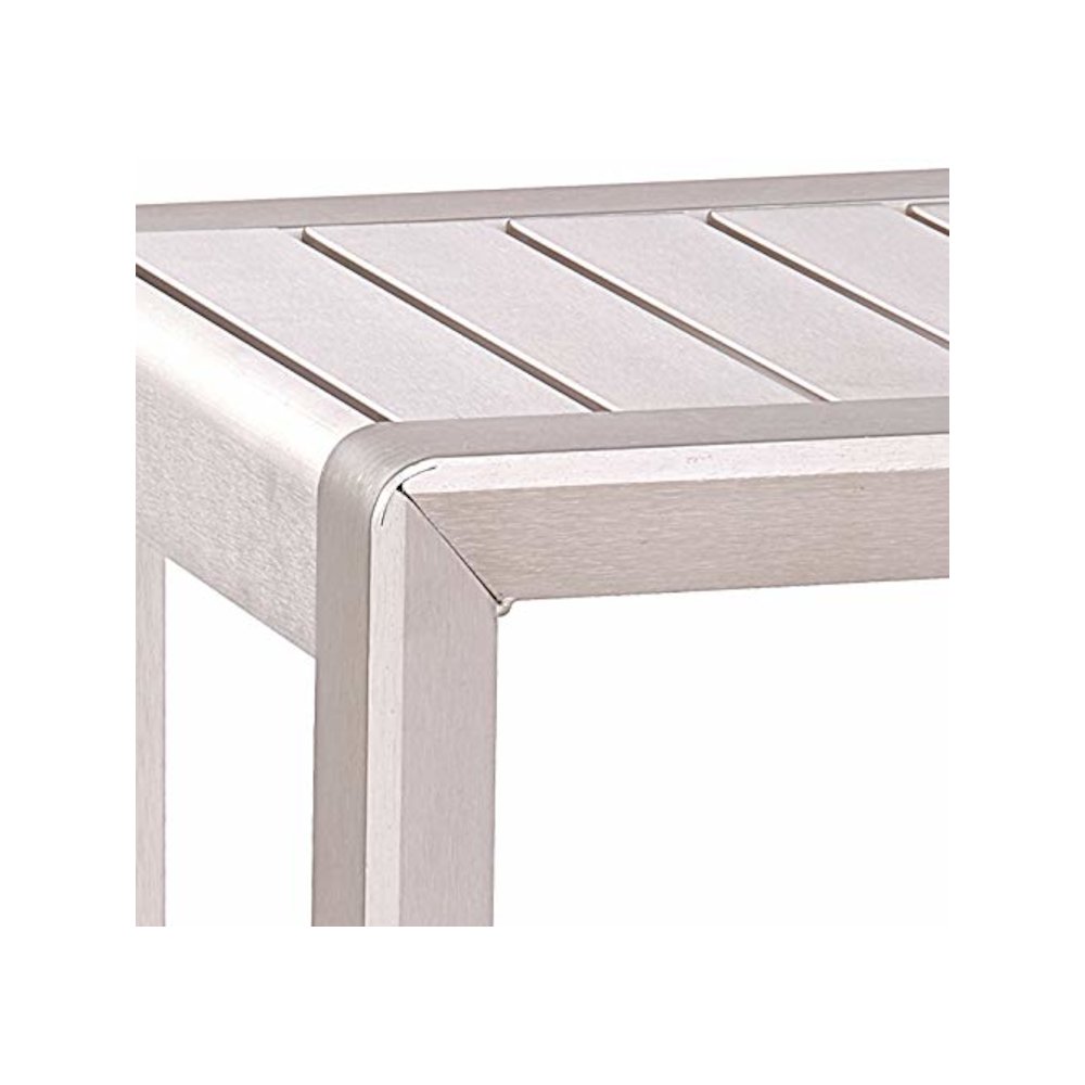 Leaf Side Table In Aluminum. Picture 5