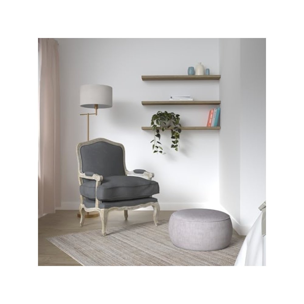 Z-Rodney Chair Antique White And Frost Grey. Picture 2