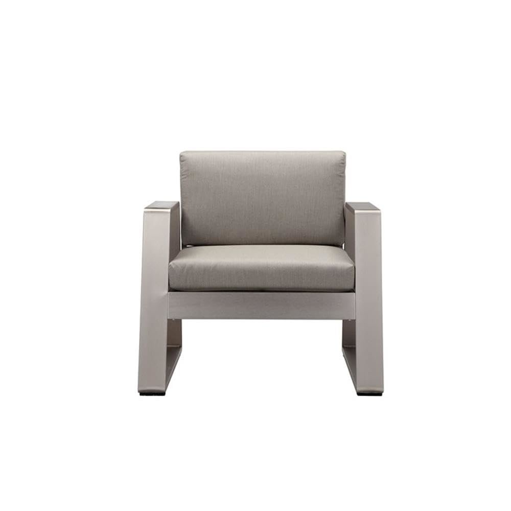 Air Chair Grey In Aluminum. Picture 3
