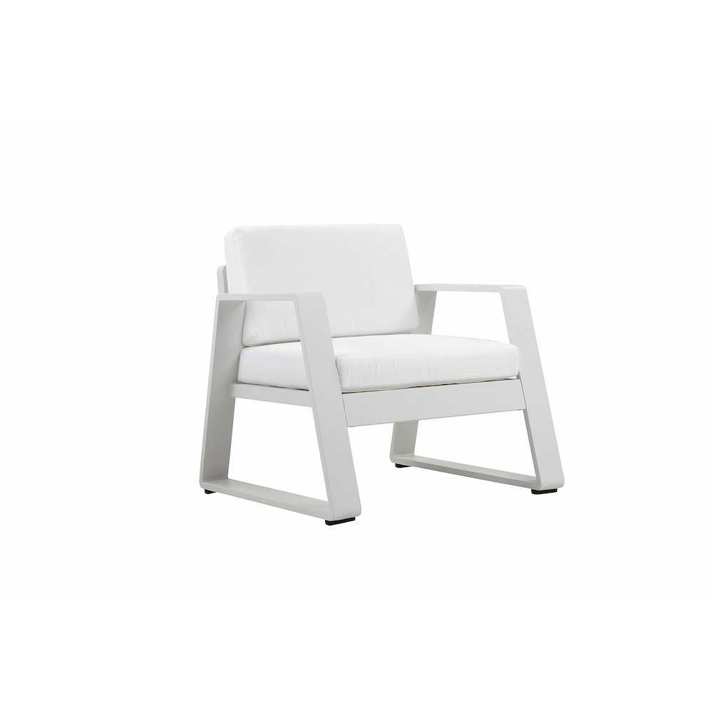 Air 4 Piece Set White In Aluminum. Picture 9