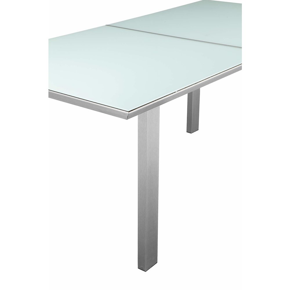 Bella 7 Piece Dining Furniture Set, Grey In Aluminum, Rope. Picture 10