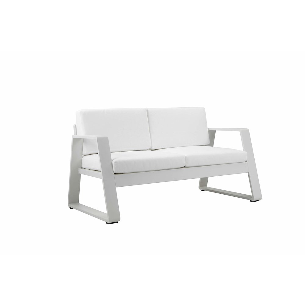 Air 4 Piece Set White In Aluminum. Picture 3