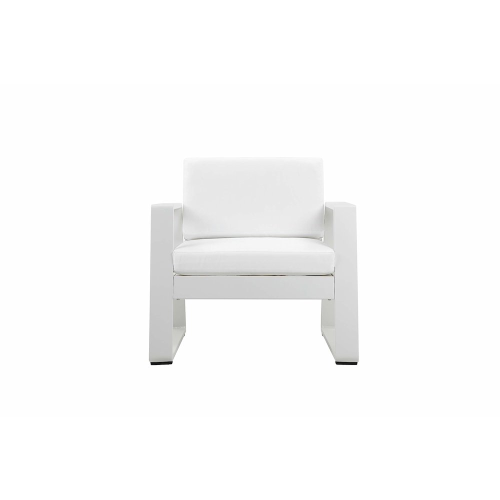 Air 4 Piece Set White In Aluminum. Picture 8