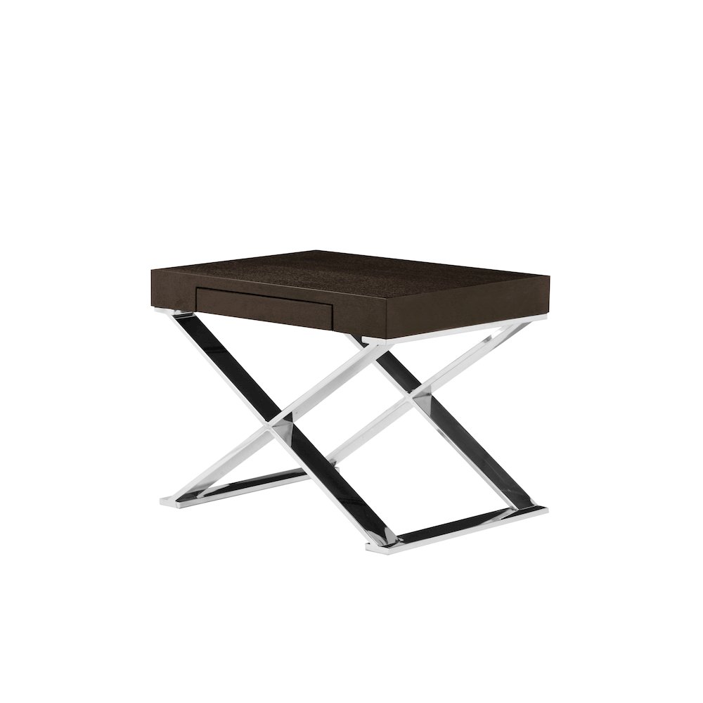 Alexa Side Table Espresso. Picture 1