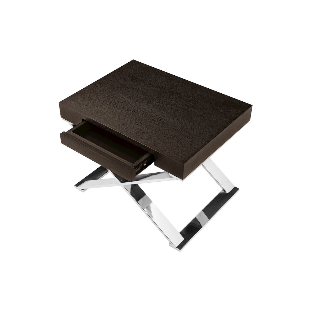 Alexa Side Table Espresso. Picture 3