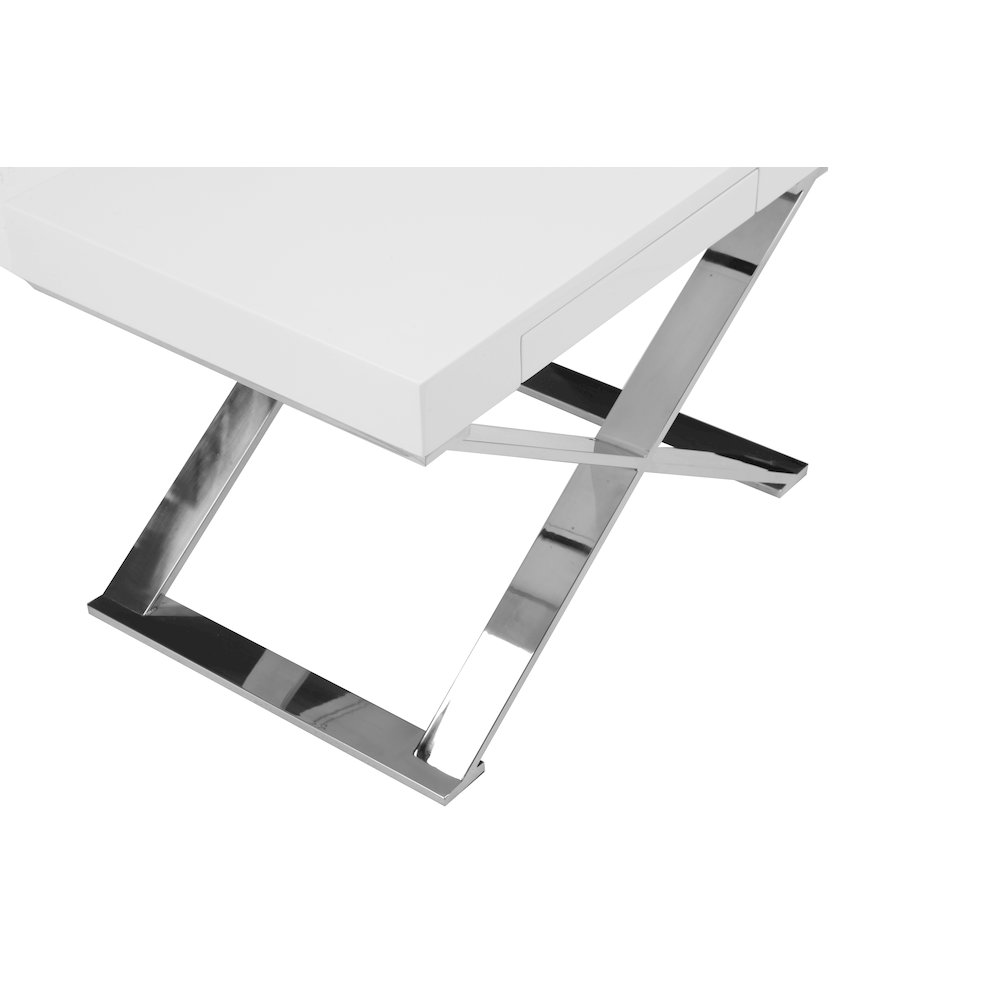 Alexa Side Table White. Picture 6
