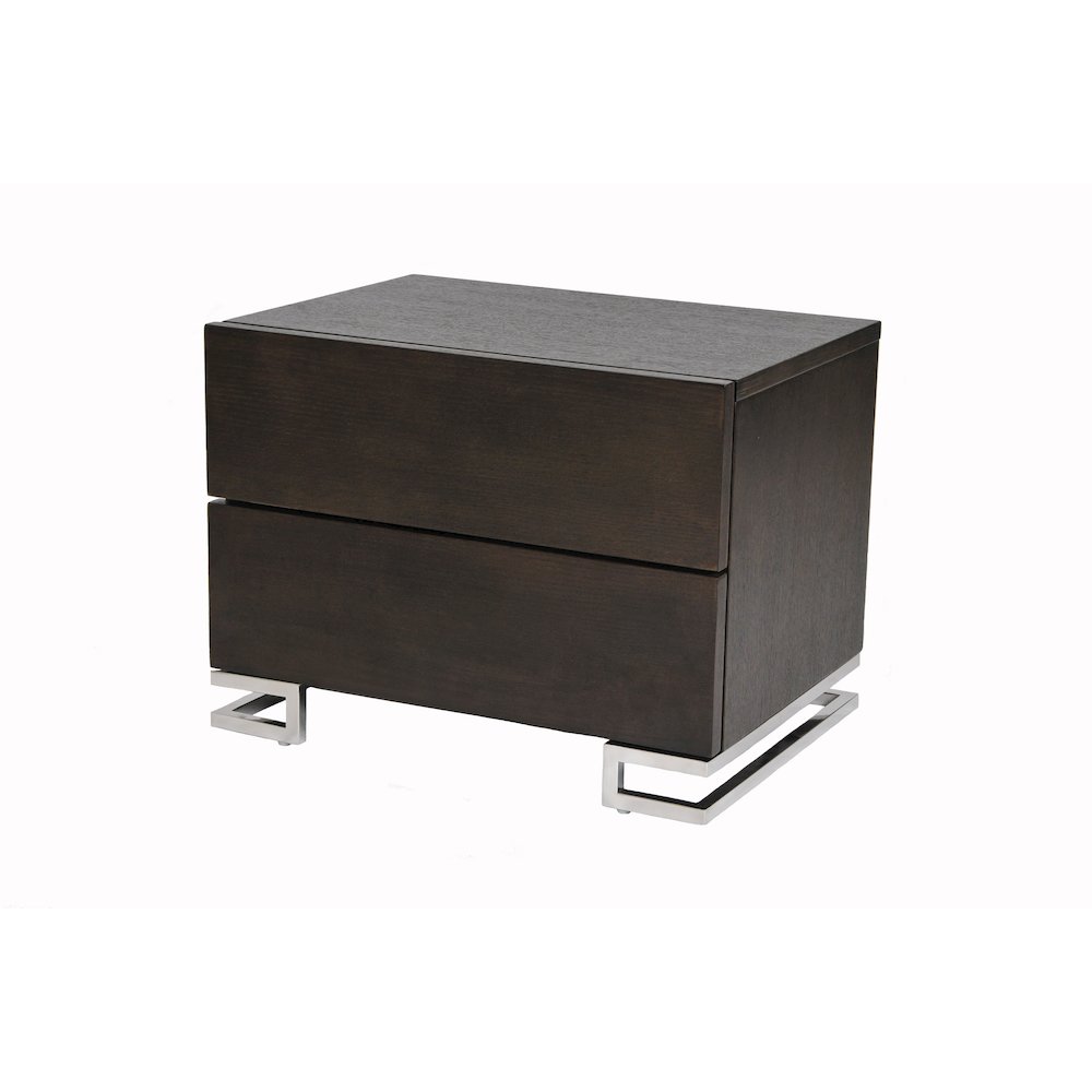 Harper Night Stand Espresso. Picture 1