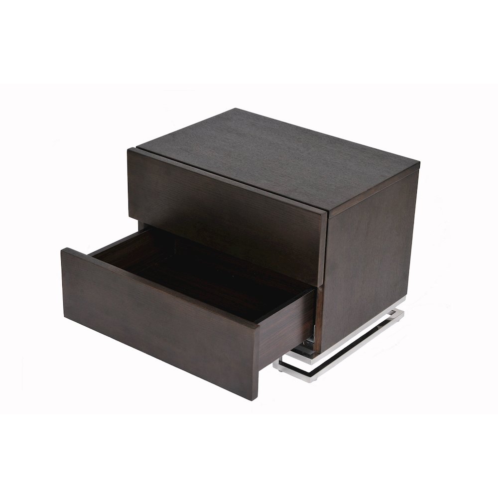 Harper Night Stand Espresso. Picture 4