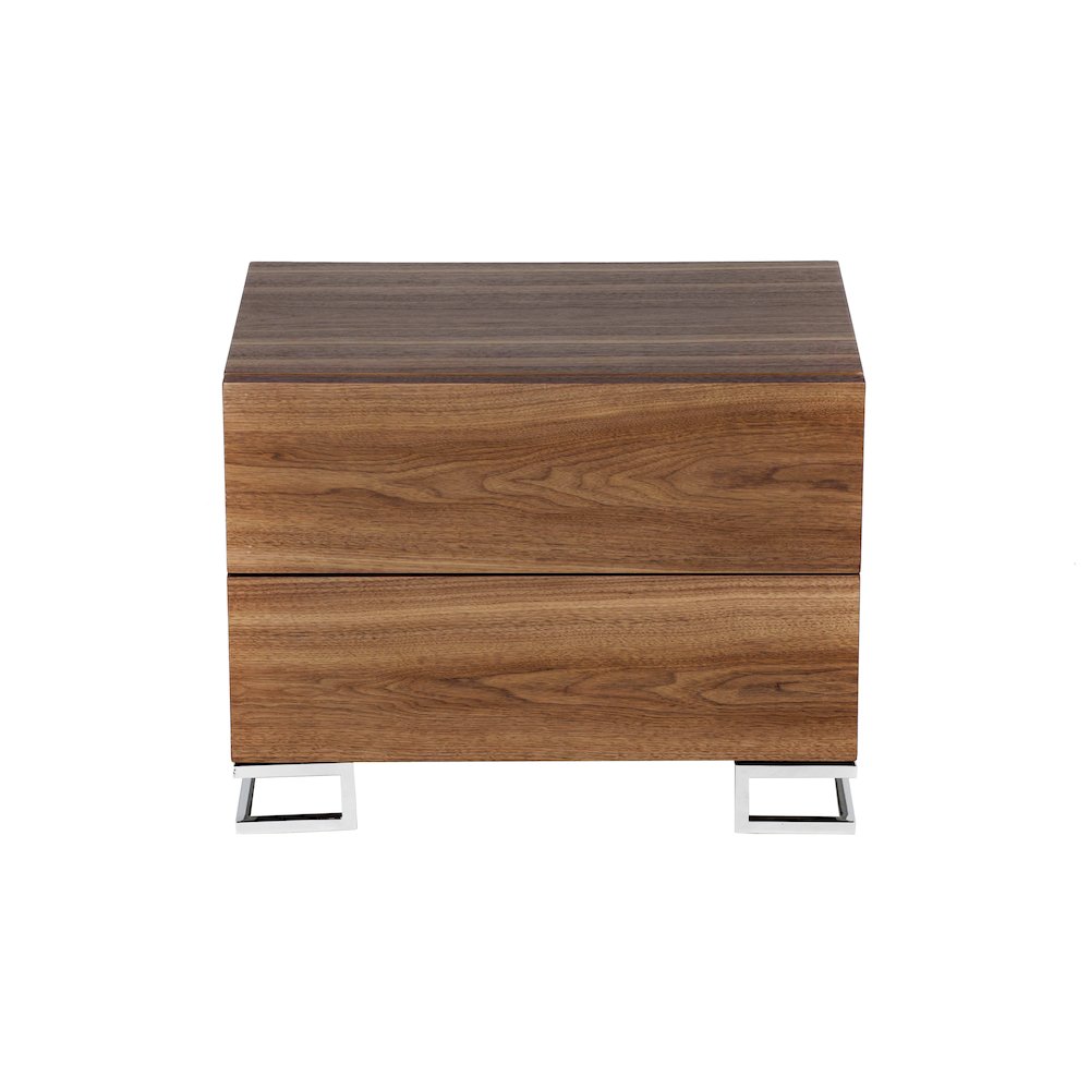Harper Night Stand Walnut. Picture 1