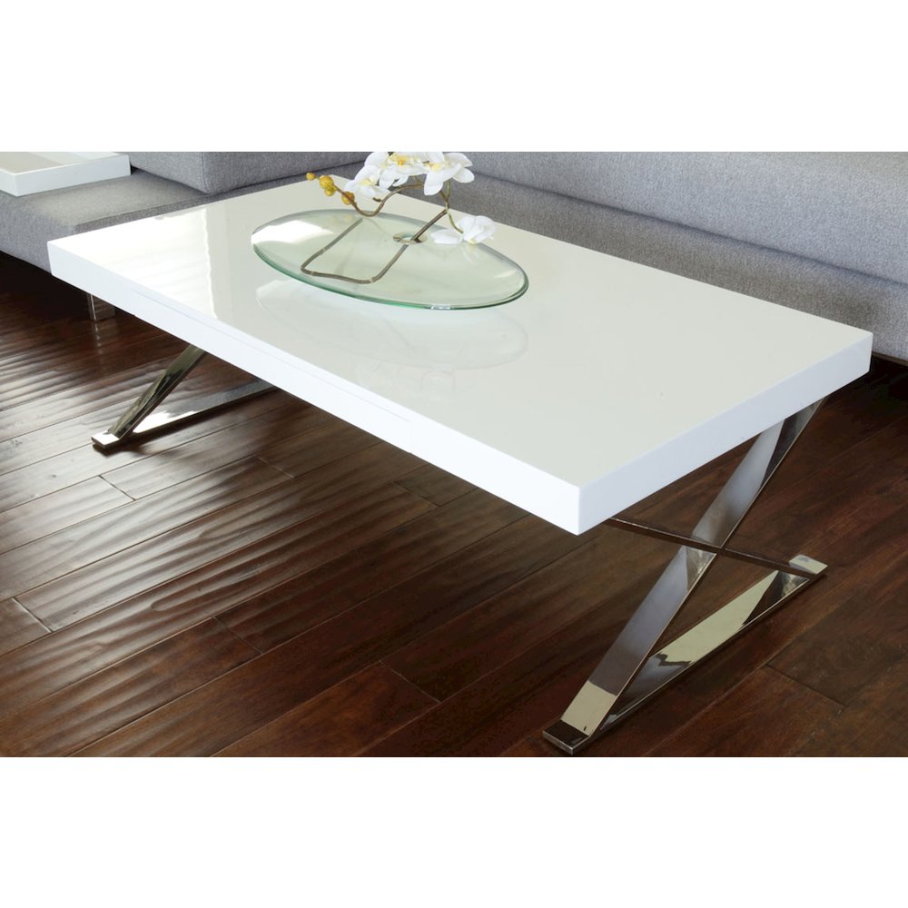 Alexa Coffee Table White. Picture 2