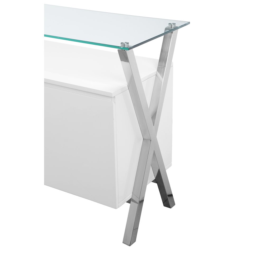 Beverli Buffet White. Picture 4