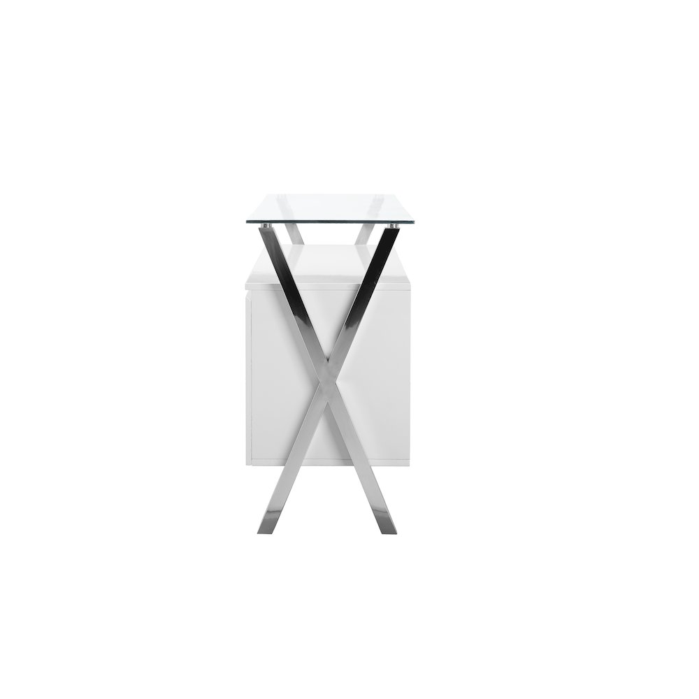 Beverli Buffet White. Picture 5