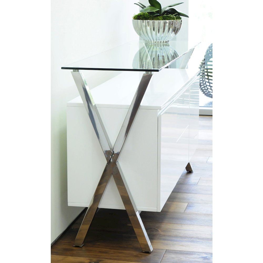Beverli Buffet White. Picture 8