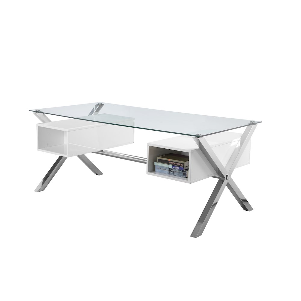 Beverli Desk Large White. Picture 11