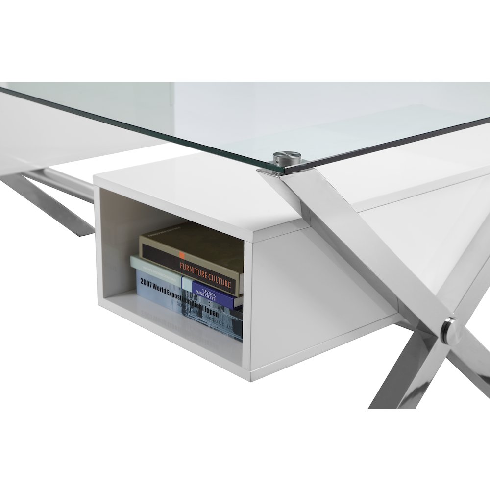 Beverli Desk Large White. Picture 12