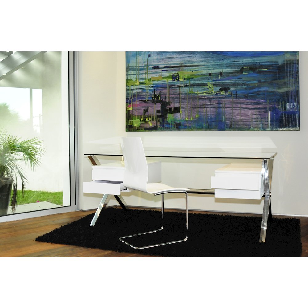 Beverli Desk Large White. Picture 13