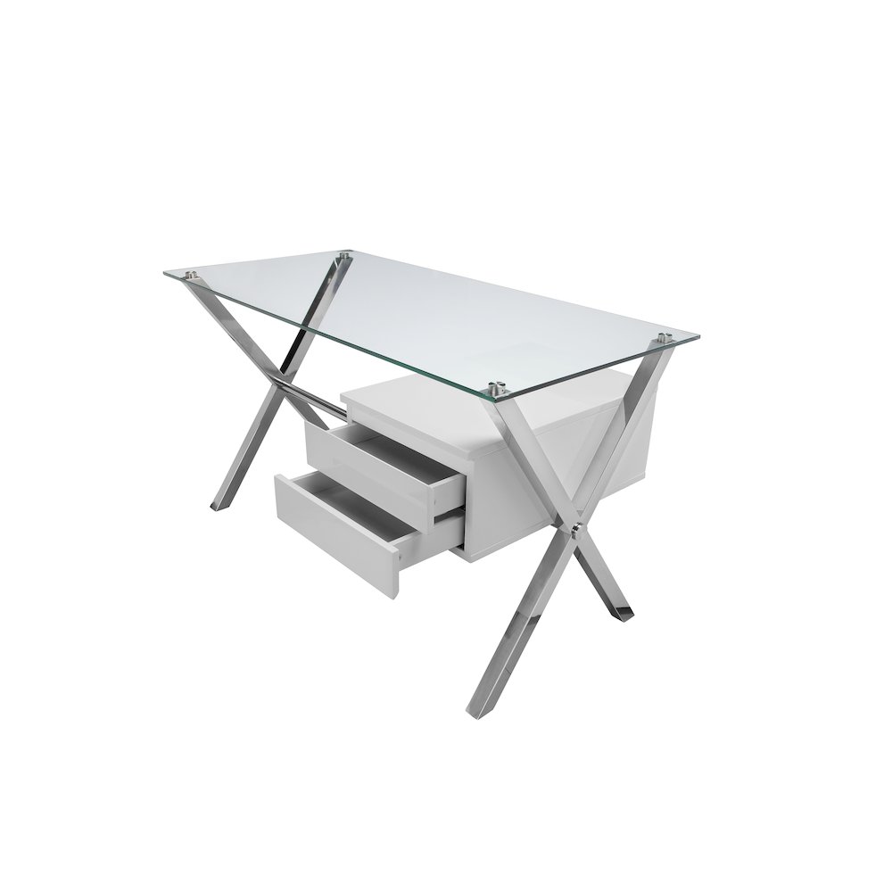 Beverli Desk Small White. Picture 8