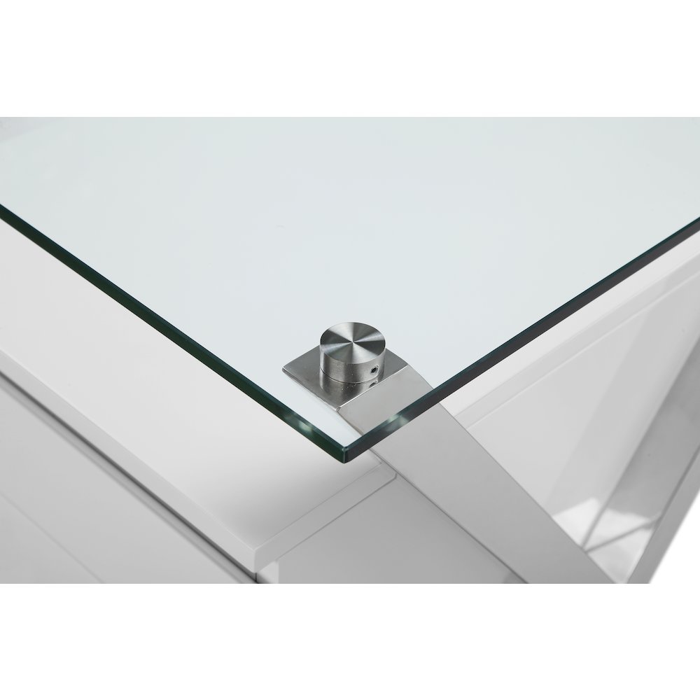 Beverli Desk Small White. Picture 10