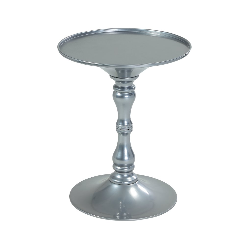 Bishop Side Table Silver. Picture 2