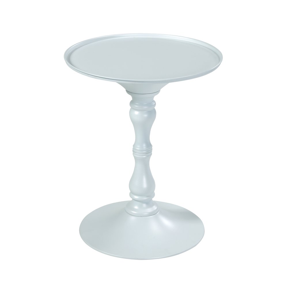 Bishop Side Table White. Picture 2