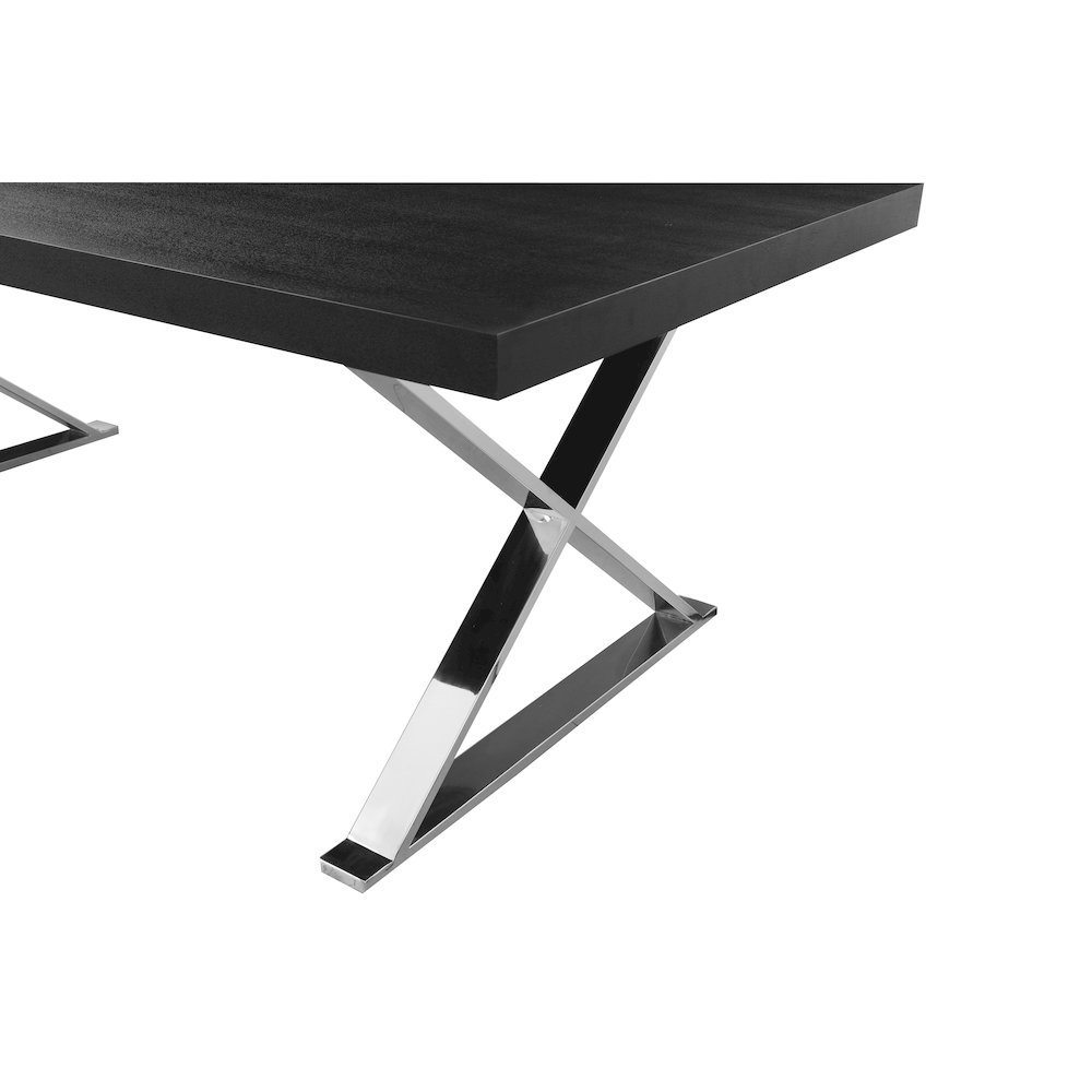 Alexa Dining Table Black. Picture 4