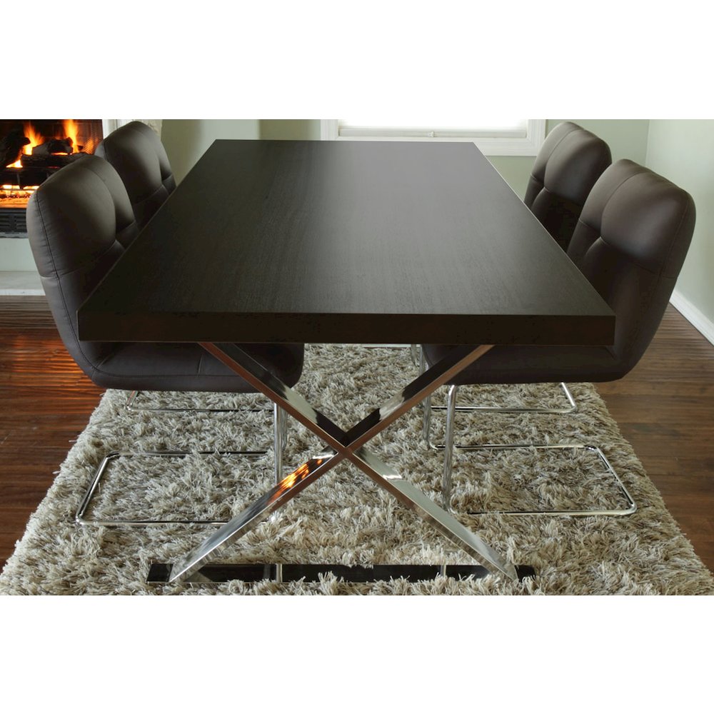Alexa Dining Table Black. Picture 5