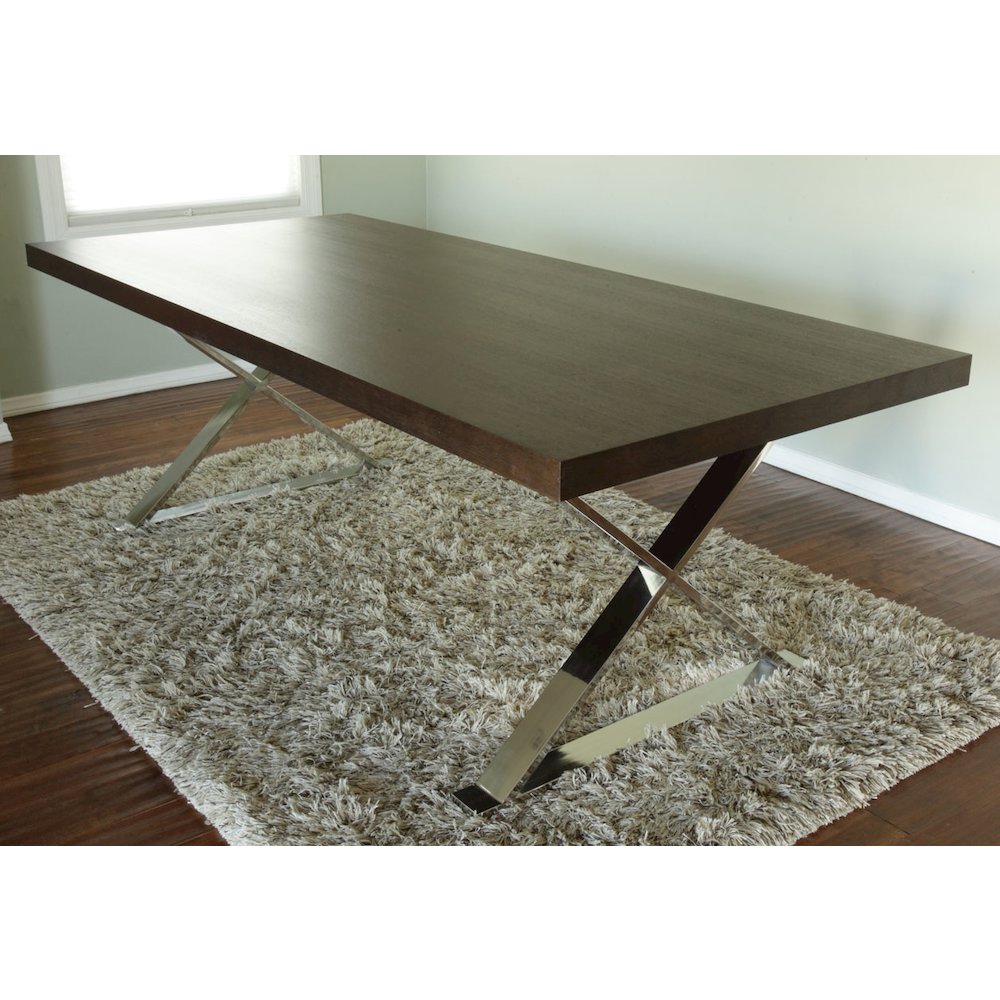 Alexa Dining Table Espresso. Picture 7