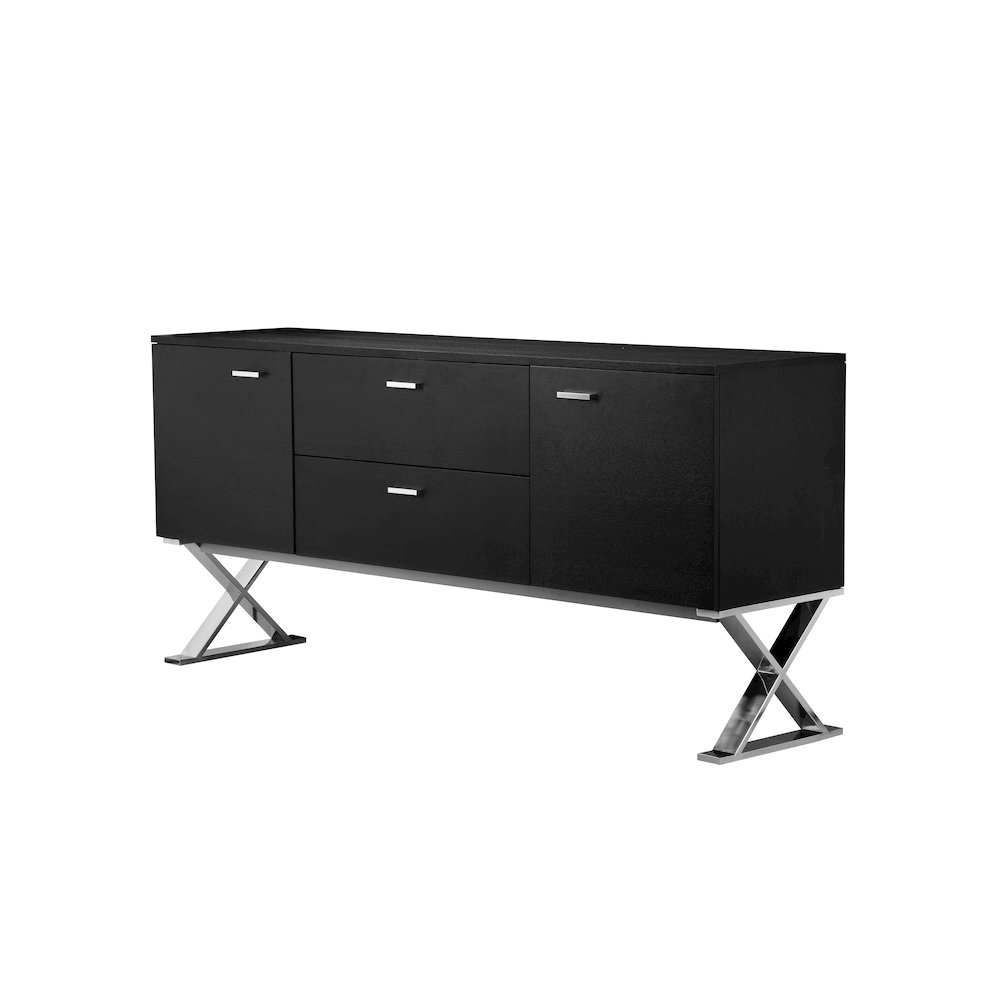Alexa Buffet Black. Picture 1