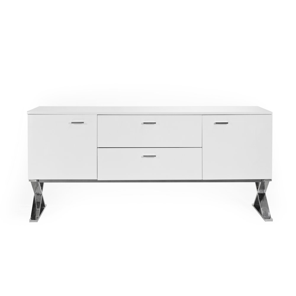 Alexa Buffet White. Picture 1