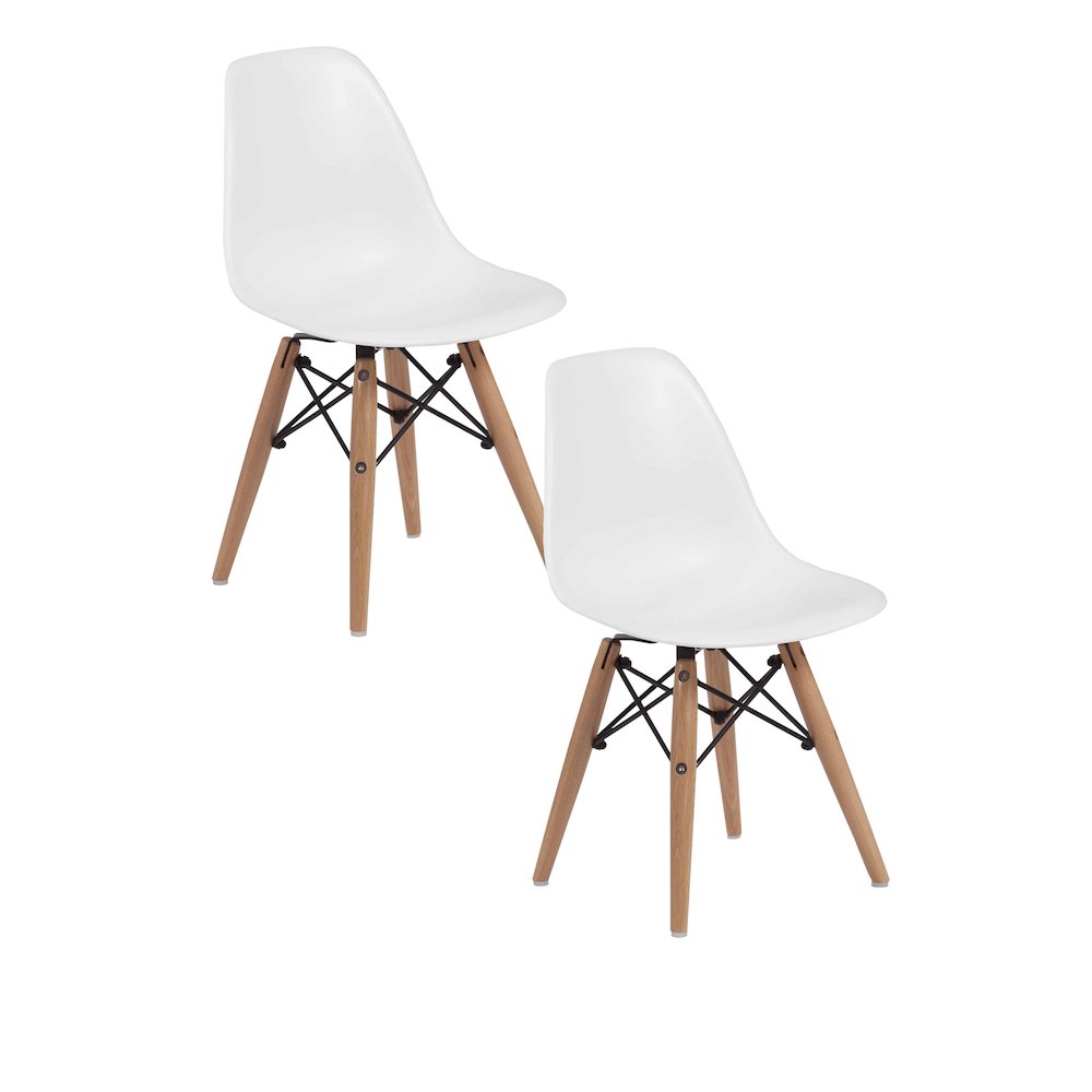 Children Daphney Chair - White (Set Of 2). Picture 1